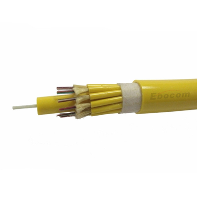 Branch Indoor Optic Cable 6 8 12 24 36 cores Single Mode G652D For Distribution