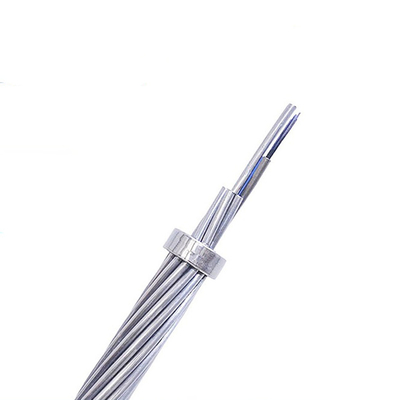 AA層 OPGW 48コア ファイバーオプティックケーブル シングルモード G652 固定線 室外空中ダイレクトリック