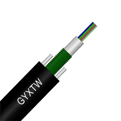 外装装甲型GYXTW光ファイバーケーブル シングルモード2-24コアG652Dチャクトル構造