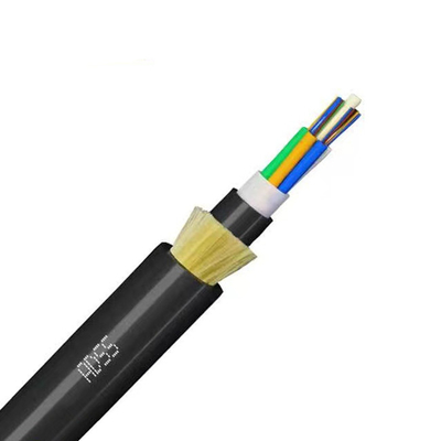 24コア ADSS 全電解自立型 ADSS 光ファイバーケーブル SM G652D アラミド繊維