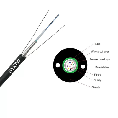 GYXTW Central Loose‑Tube Armoured Cable – 2‑24 Core Single‑Mode Outdoor Fibre Cable