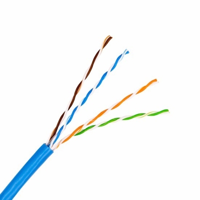 CAT5E CAT6 ネットワークケーブル UTP 24AWG イーサネットポートのデータ送信用の銅電導