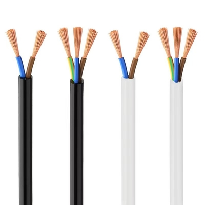 RVV 電源ケーブル 柔軟なケーブル 4mm 3コア PVC 隔熱 1.5MM*2 機器用