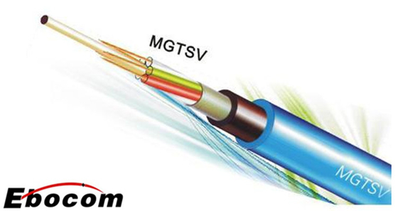 火を阻害するケーブル MGTSV SM MM 12 24 48 96 管道鉱山の用途のためのコア