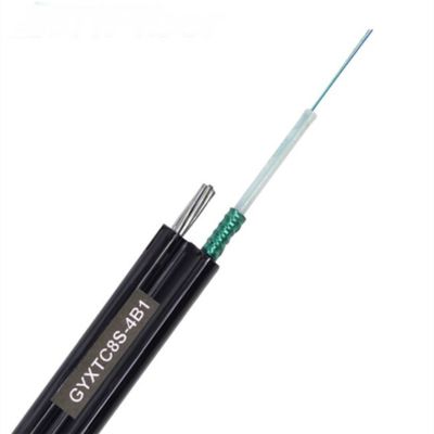 GYXTC8S 図 8 中央に放たれたチューブを持つ自己支え光ファイバーケーブル